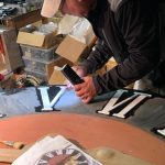 Restaurierung der alten Turmuhr